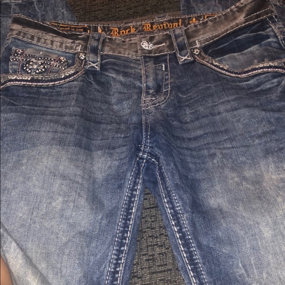 Rock revival jeans